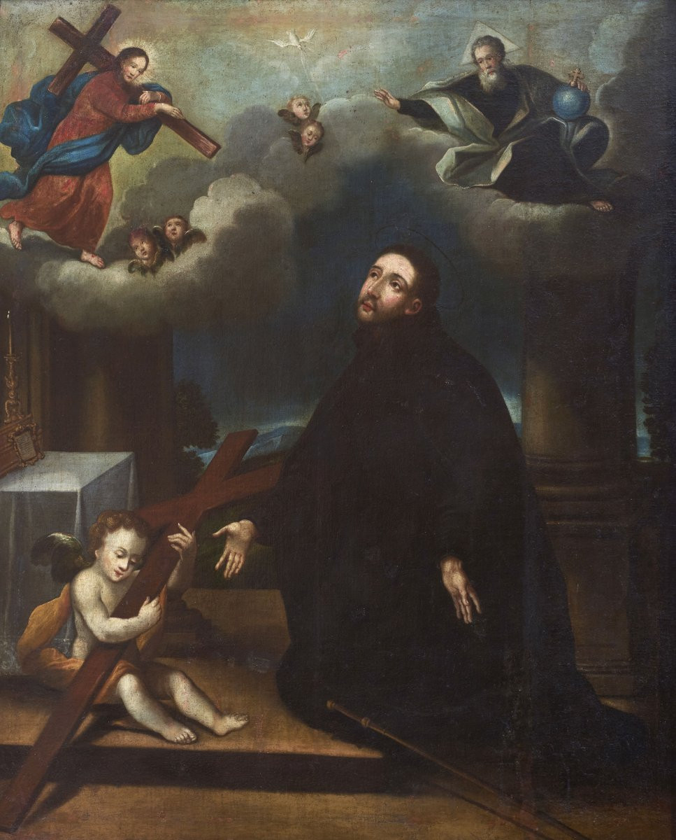 Saint Ignace De Loyola En Adoration '600-photo-3