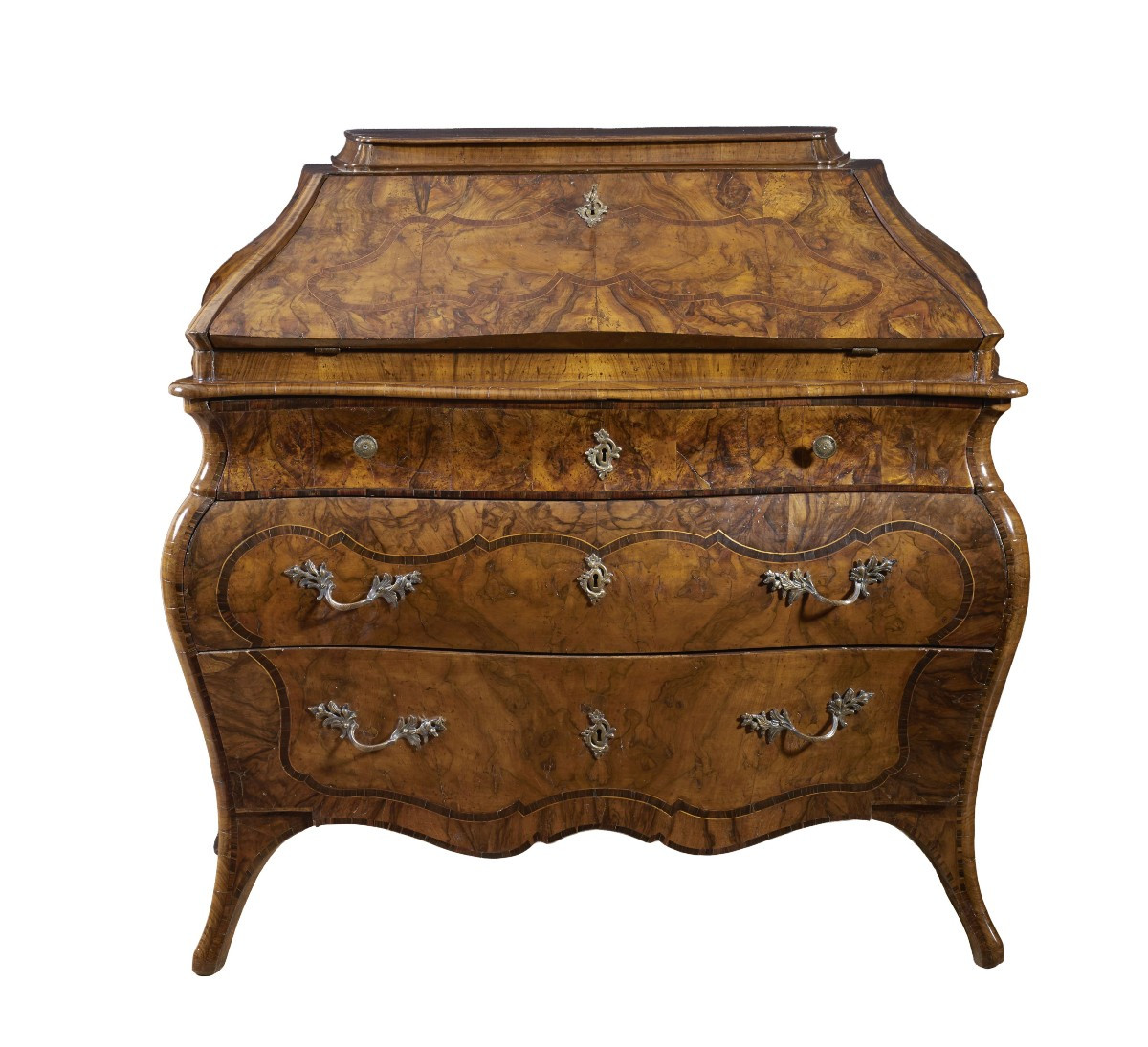 Bureau à dôme lombard du dix-huitième siècle