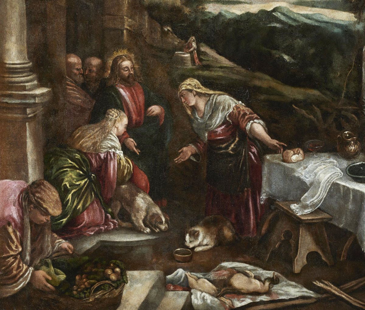 Le Christ dans la maison de Marie et de Madeleine '500-photo-4