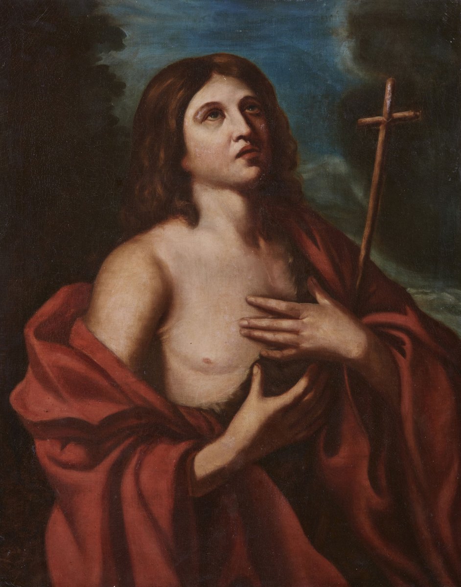 Saint Jean-Baptiste, école émilienne du XVIIe siècle