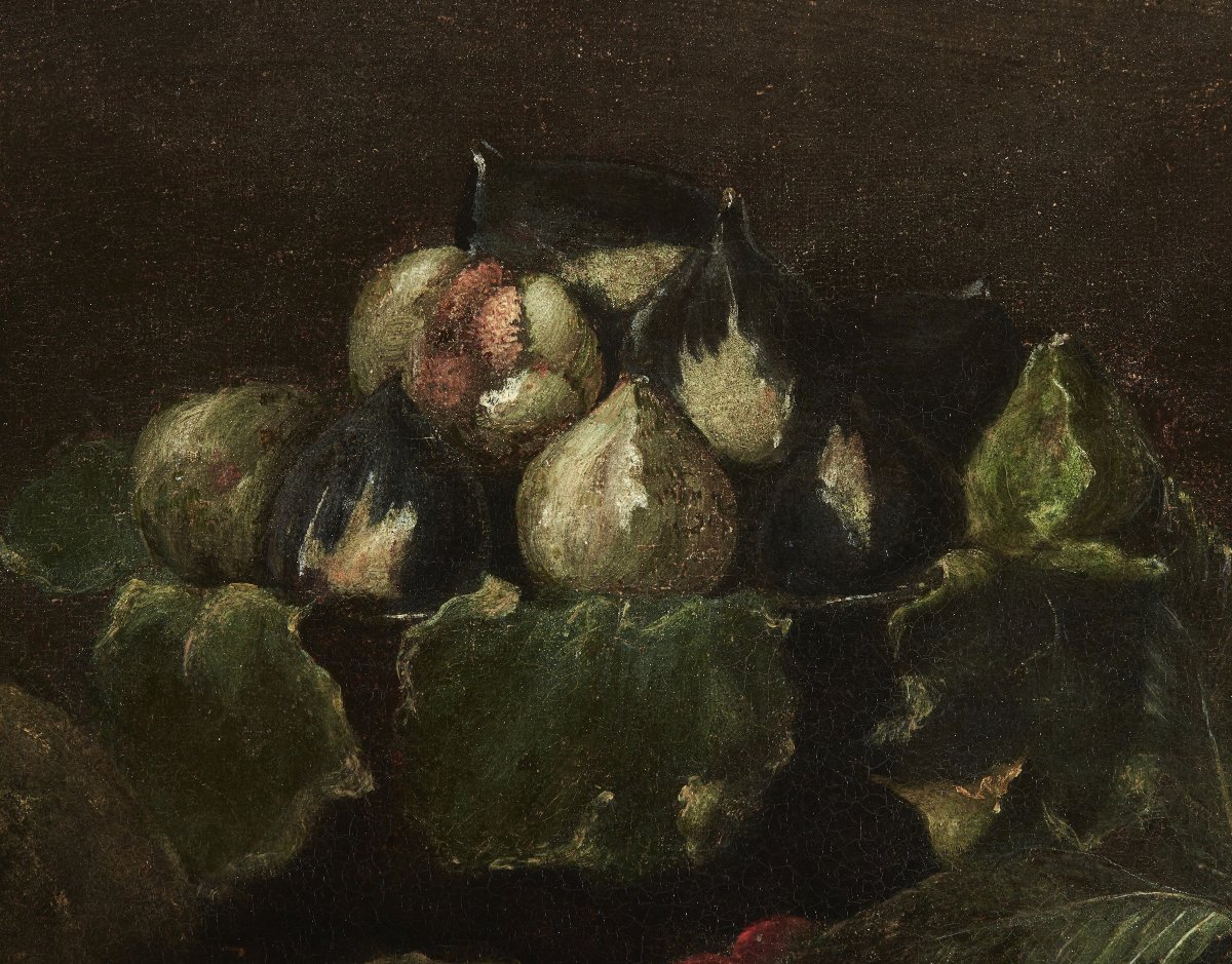 Still Life With Fruit And Vegetables, Rome, 17th Century-photo-3