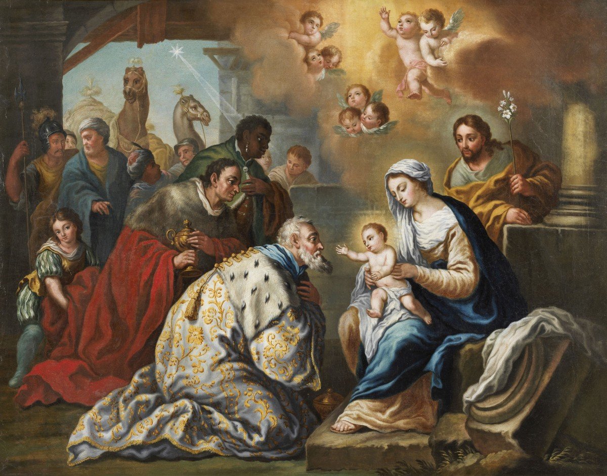 Adoration Des Mages Giandomenico Cignaroli-photo-4