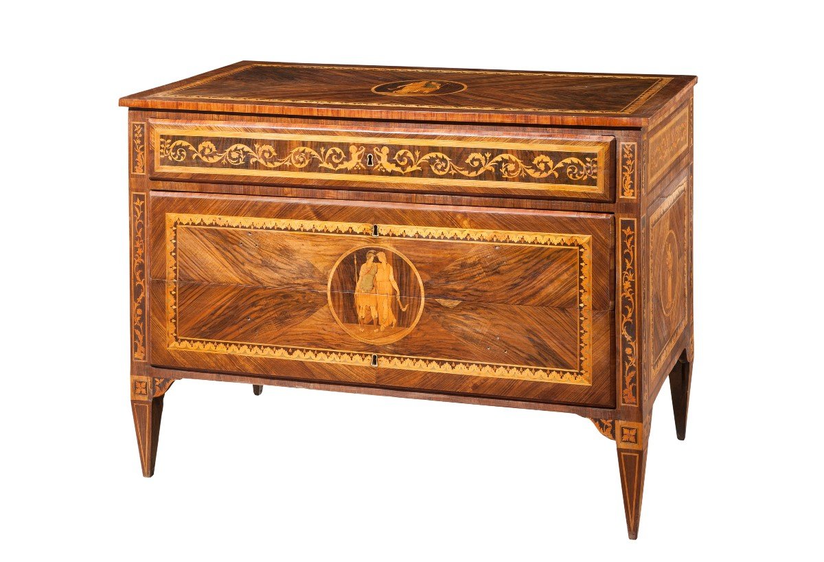 Commode Louis XVI Lombardia '700-photo-2
