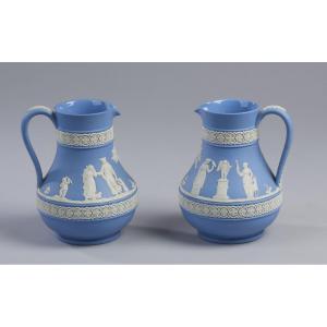Pair Of English Westwood Vases 1930