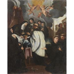 Martyrdom Of The Lombard School Of Santa Chiara '600