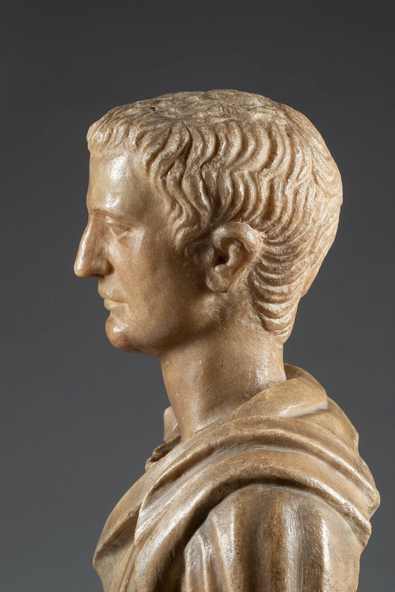 Buste De l'Empereur Tibère-photo-5