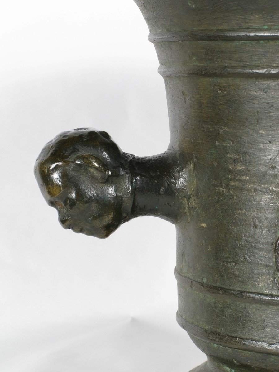 Bronze Mortar, Veneto, 16th Centurybronze Mortar, Veneto, 16th Century   Lost Wax Cast Bronze M-photo-2