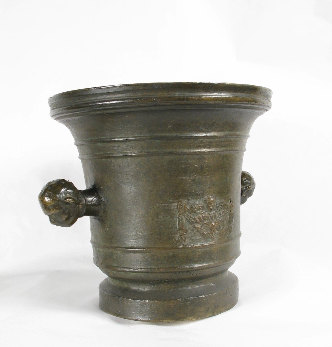 Mortier En Bronze, Vénétie, XVIe Siècle-photo-1