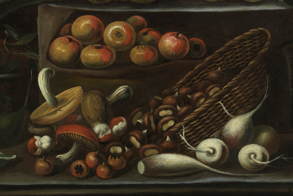 Pair Of Still Lifes, Artist Active In The Cremona Area, First Half Of The 17th Century-photo-6