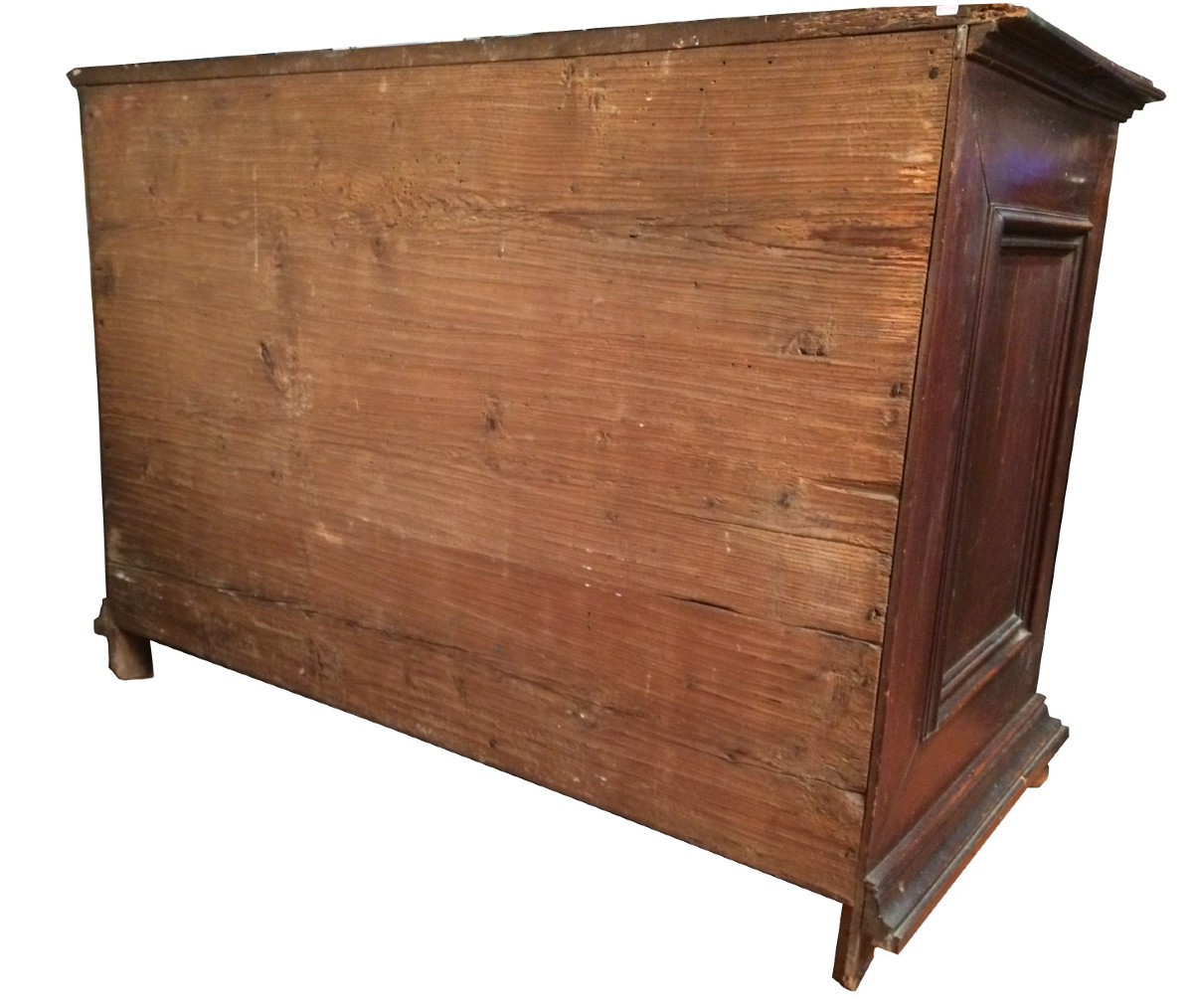 Commode lombarde de la fin du XVIIe siècle - début du XVIIIe siècle-photo-4