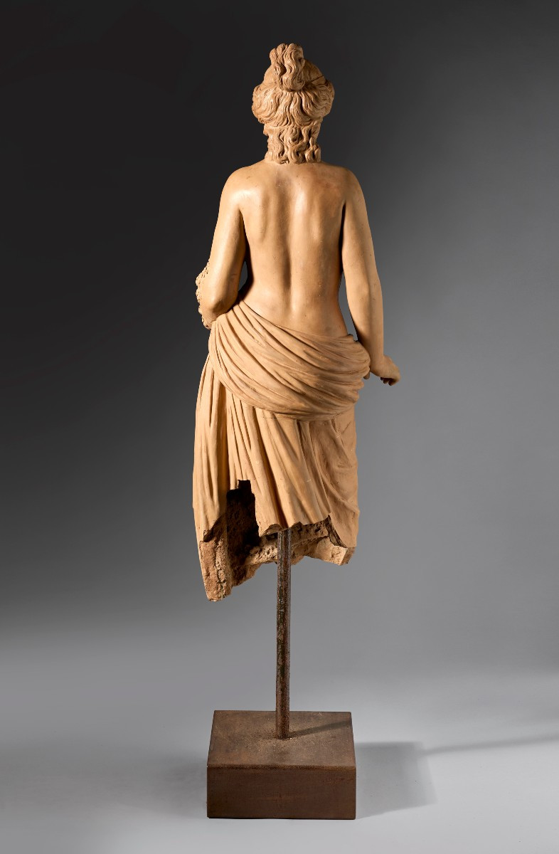 Cérès, sculpture en terre cuite-photo-3