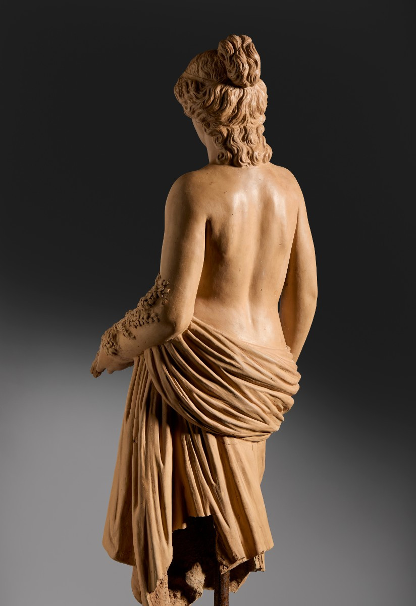 Cérès, sculpture en terre cuite-photo-8