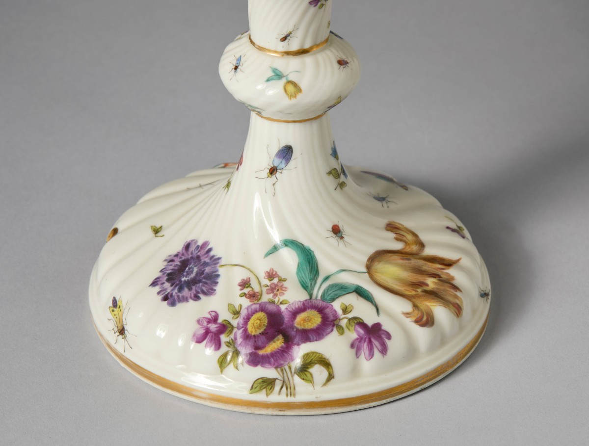 Présentoir à gâteaux en porcelaine, Meissen, XIXe siècle-photo-5