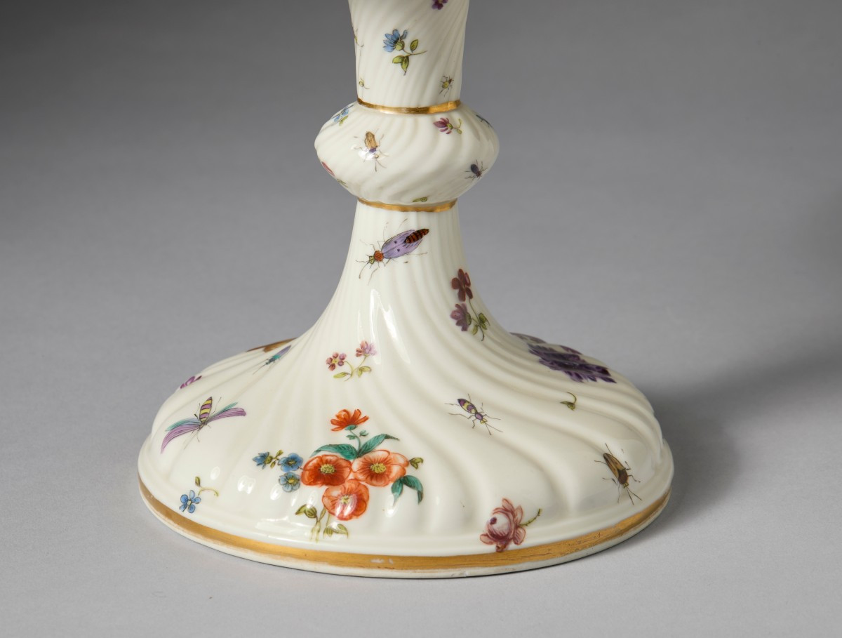 Présentoir à gâteaux en porcelaine, Meissen, XIXe siècle-photo-7