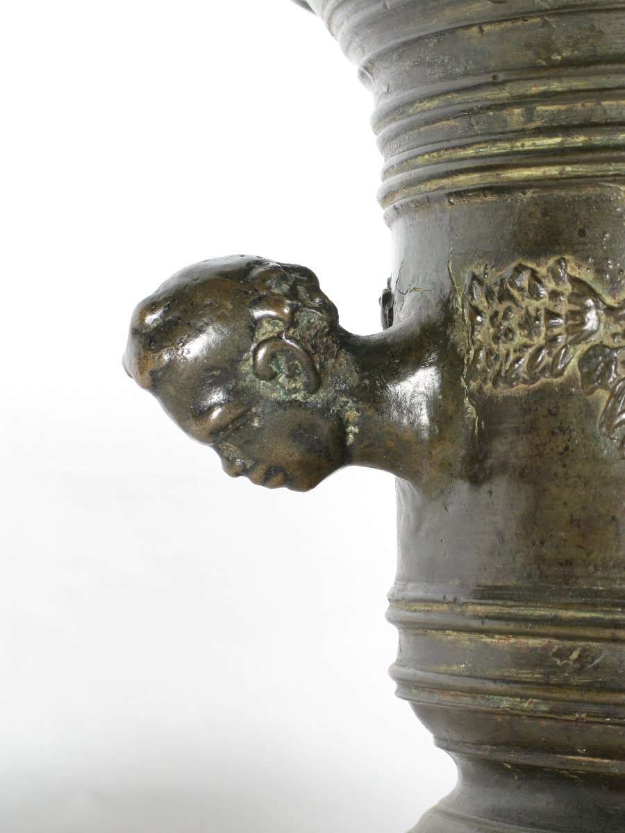Bronze Mortar, Veneto, 16th Century-photo-3
