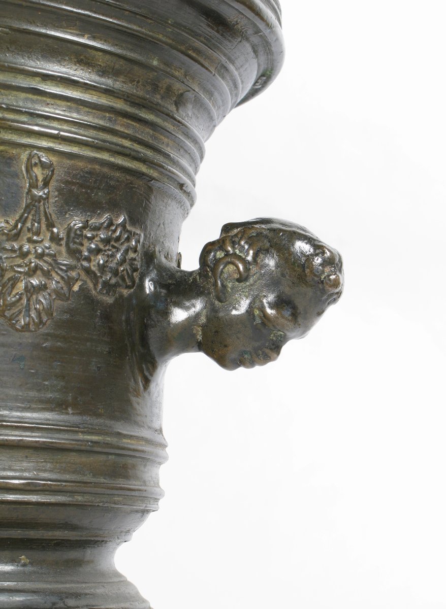 Bronze Mortar, Veneto, 16th Century-photo-2
