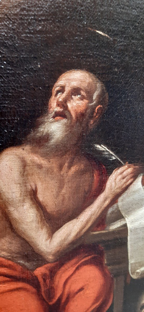 Peinture De Saint Jerome,XVIIe Siecle-photo-4