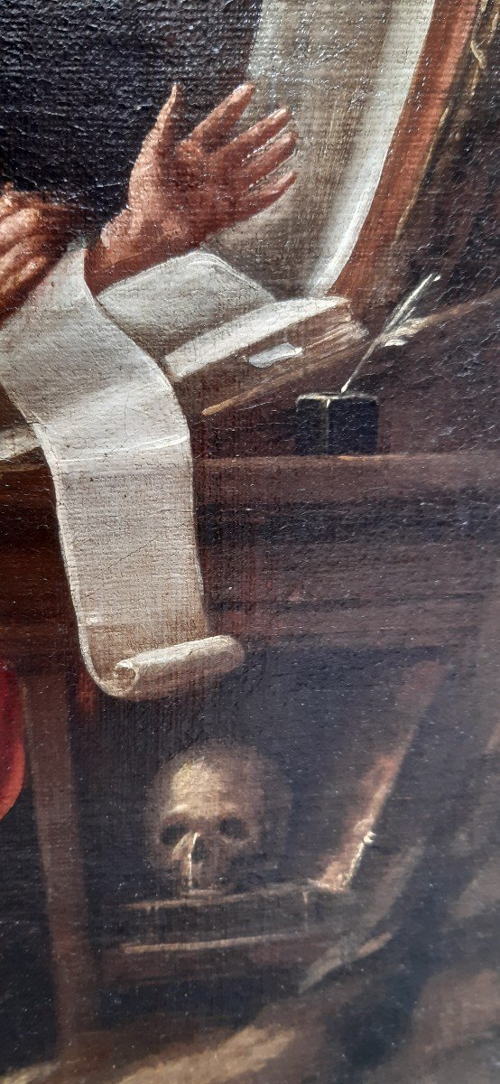 Peinture De Saint Jerome,XVIIe Siecle-photo-1