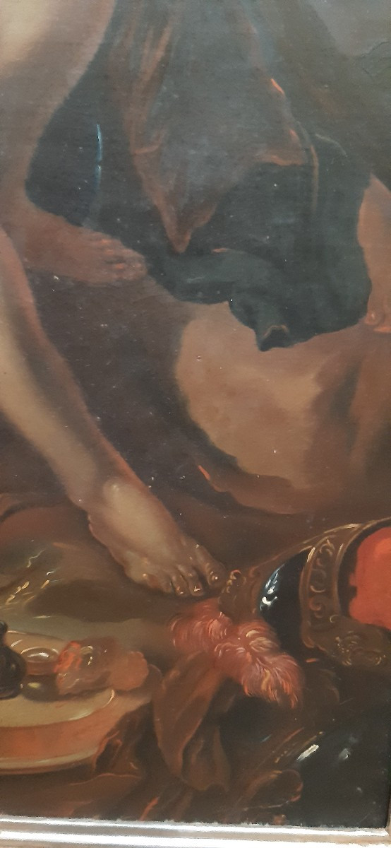 Le martyre de Saint-Sebastien,siecle XVIII-photo-2