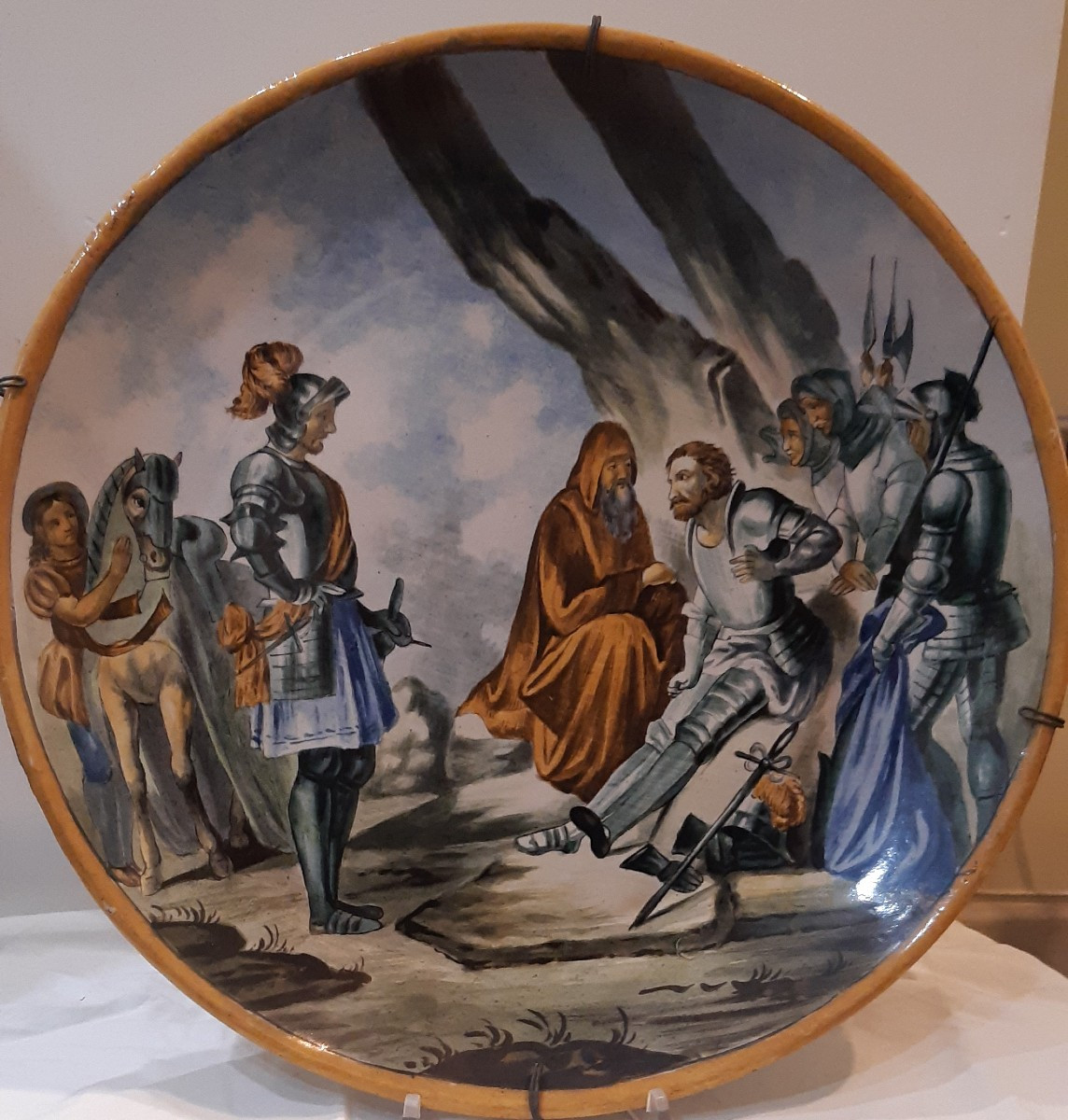 Assiette du 19eme siecle