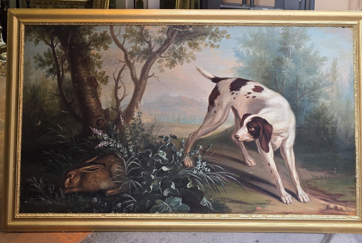 19th Century Hunting Scene