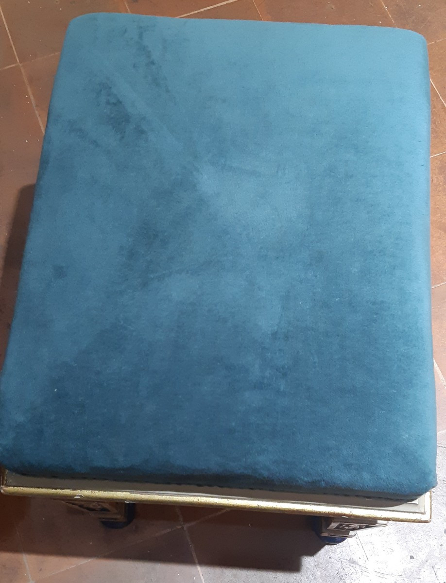 Paire de tabourets de la 19eme siecle-photo-4