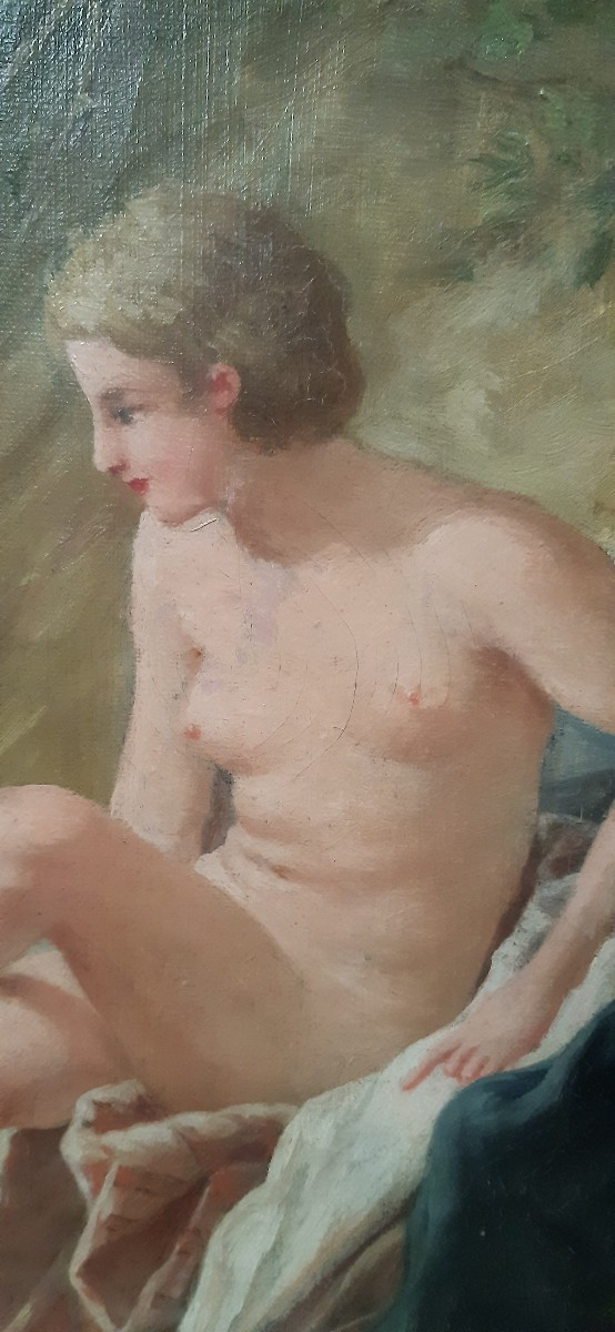 The Bathers,19th Century.-photo-2