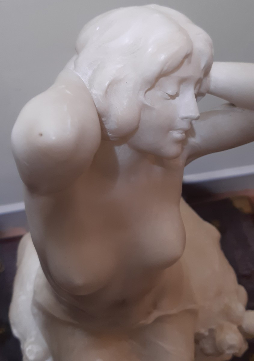 Alabaster Nude Of A Woman-photo-1