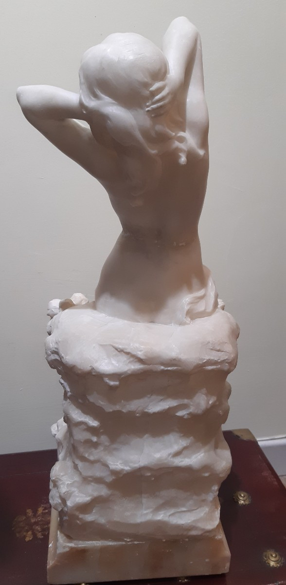 Alabaster Nude Of A Woman-photo-2