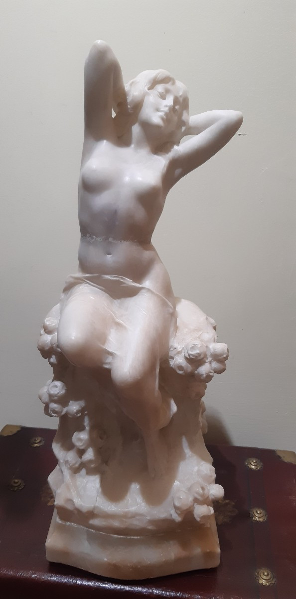 Alabaster Nude Of A Woman