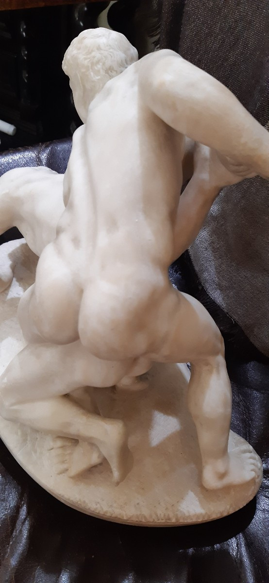 Marble Sculpture, 19th Century-photo-4