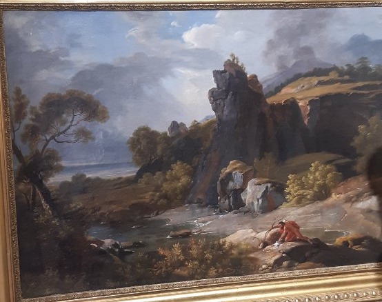 Philoctete dans l'ile de Lemnos