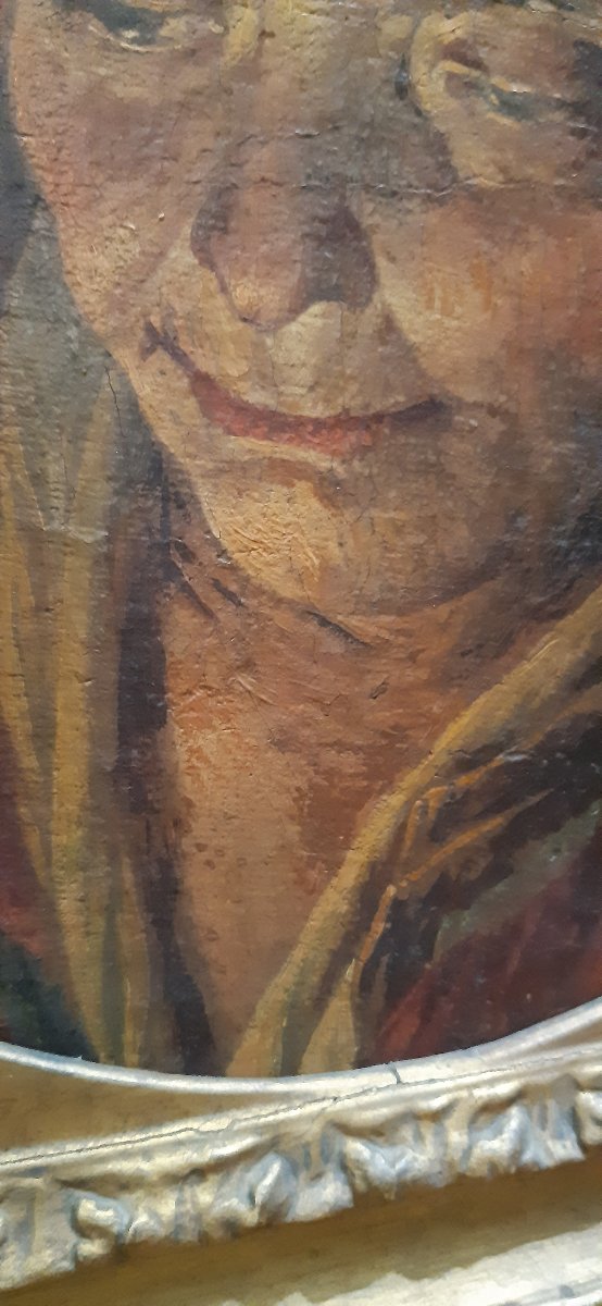 Head Of A Man, 17th Century-photo-2