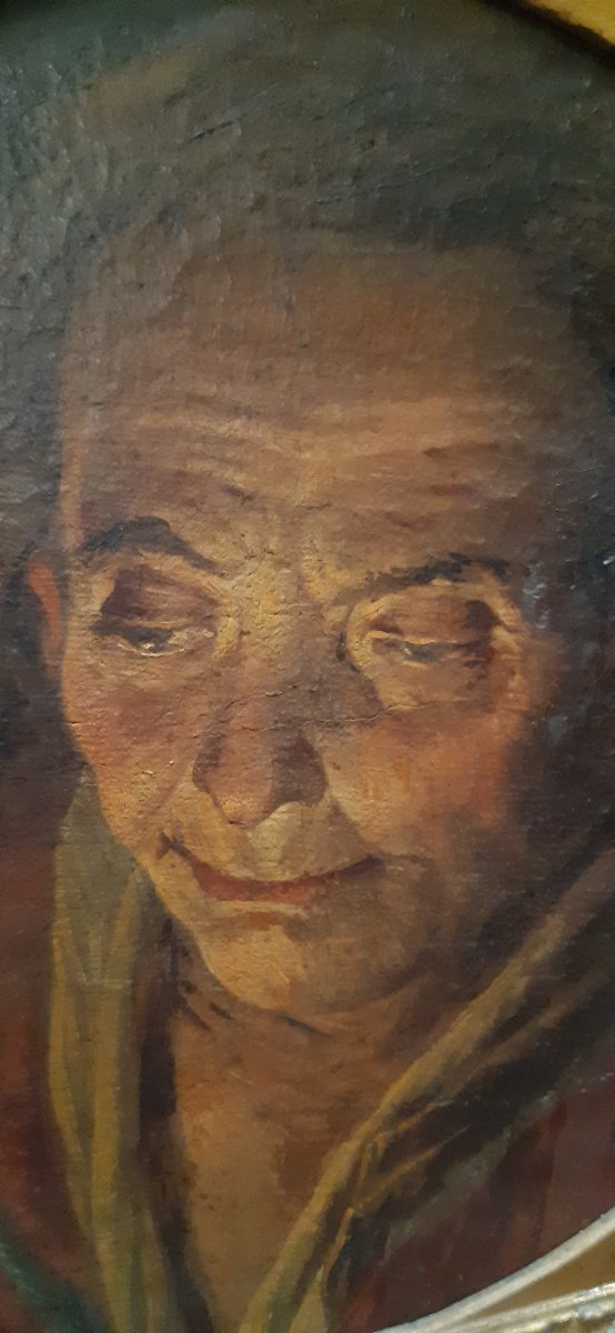 Head Of A Man, 17th Century-photo-3