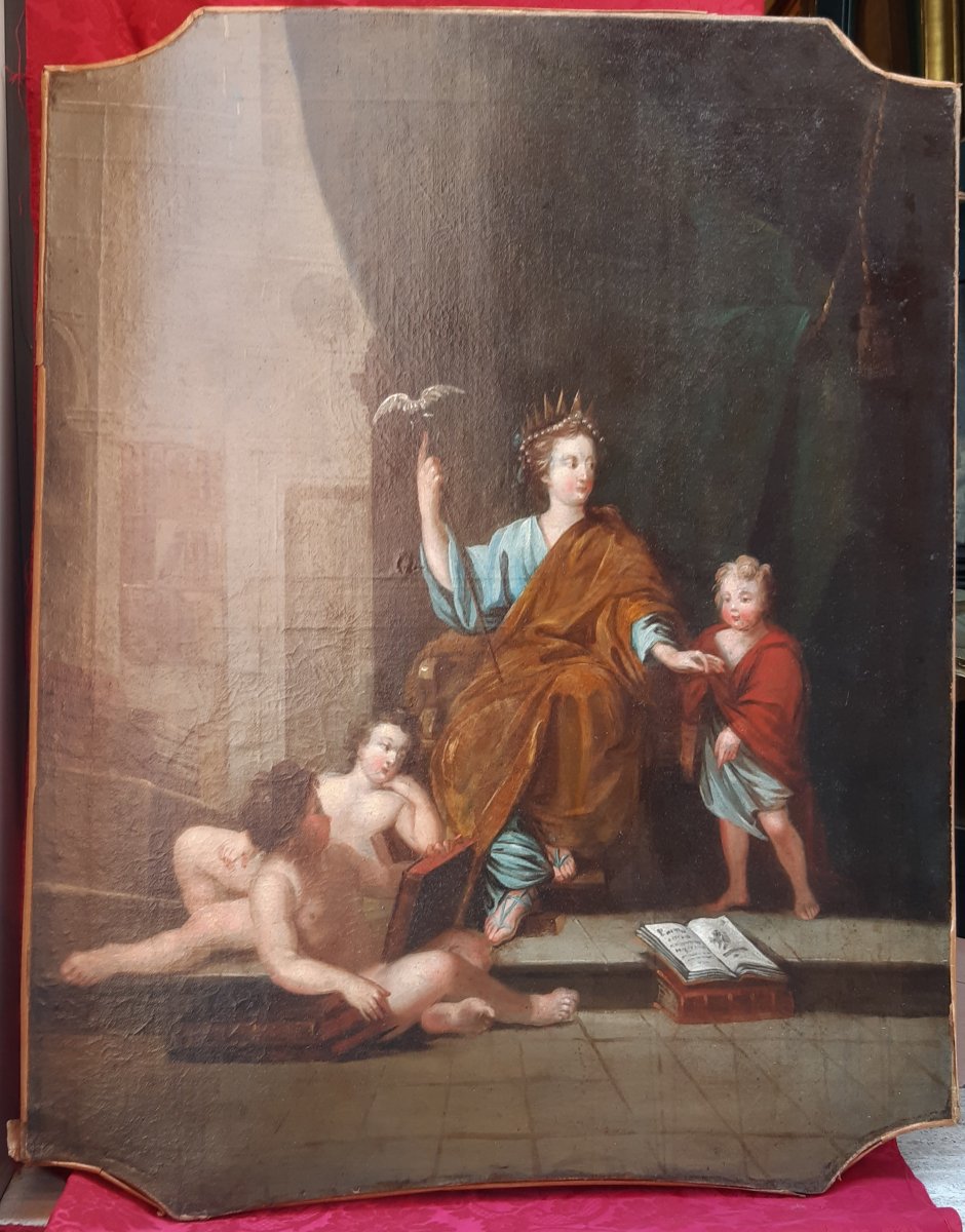 Allegory Of The Eloquence Of Louis XVI Period