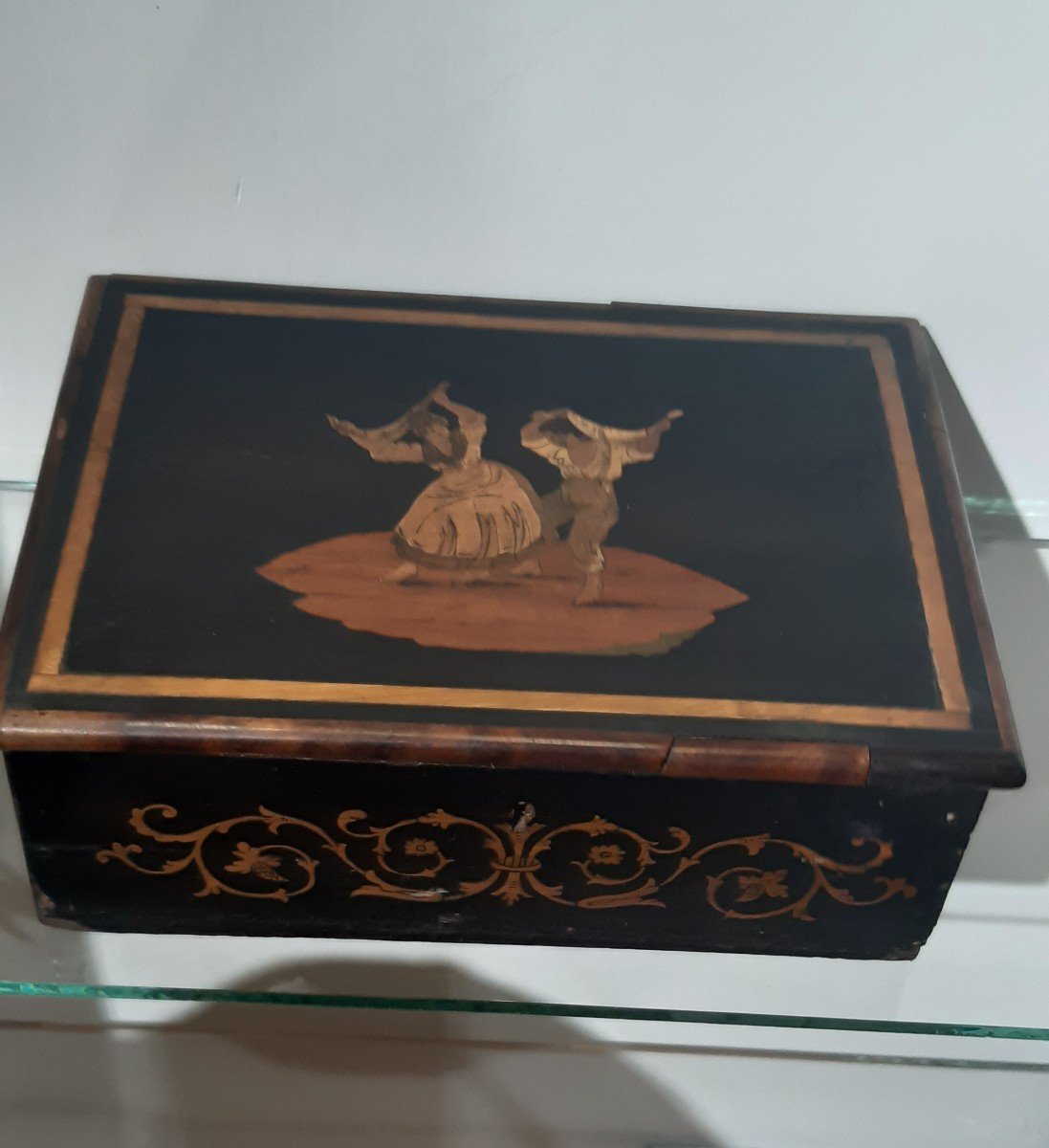 19th Century Marquetry Box