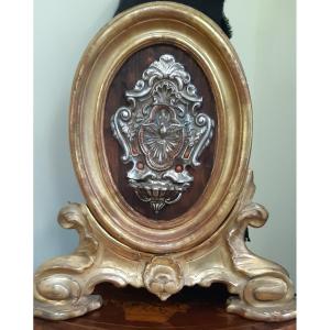 19th Century Holy Water Font.