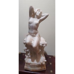 Alabaster Nude Of A Woman