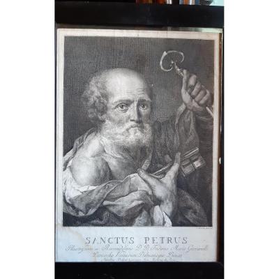 18th Century Saint-pierre Engraving By M.de Boni