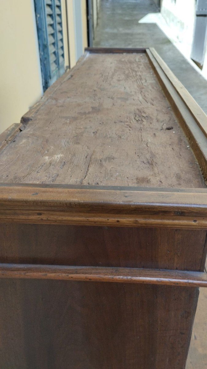 Ancient Italian Sacristy Sideboard-photo-3