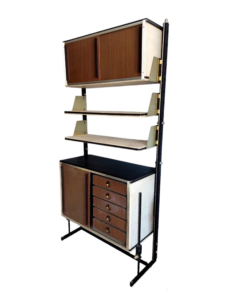 Bookcase Furniture By Umberto Mascagni Design From The 1950s,