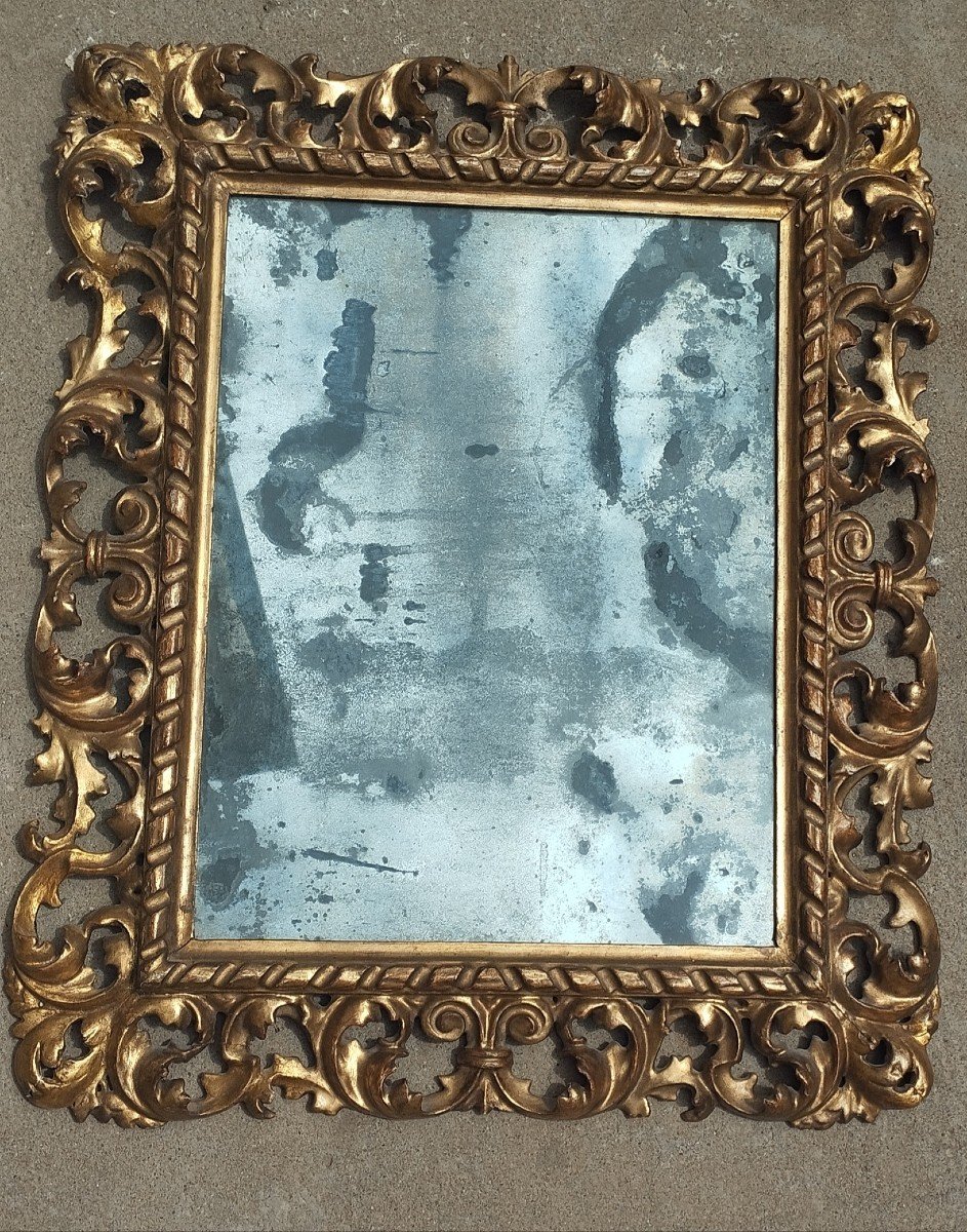 19th Century Florentine Mirror Frame-photo-1