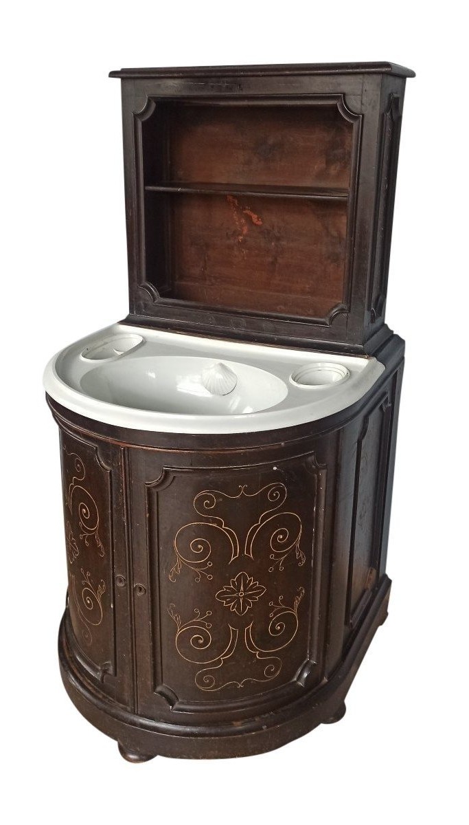 Petit Meuble Toilette COIFFEUSE Napoleon III-photo-2