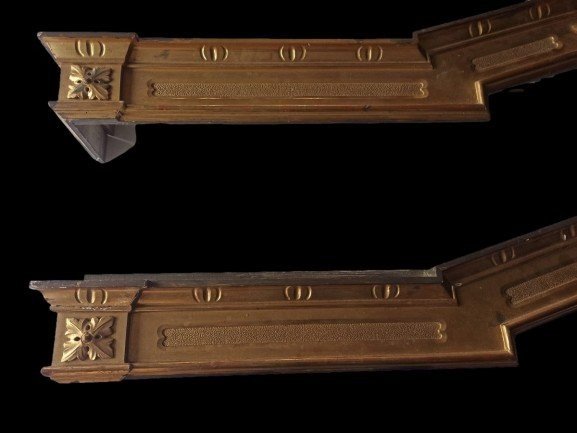 Boiseries En Bois Sculpté Et Doré, Italie Du Nord XIXème Siècle-photo-4