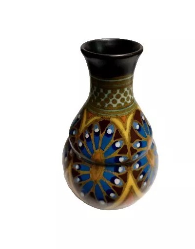 Ralibe Plazuid Ceramic Vase, Gouda, Holland, First Twenty Years Of The 20th Century
