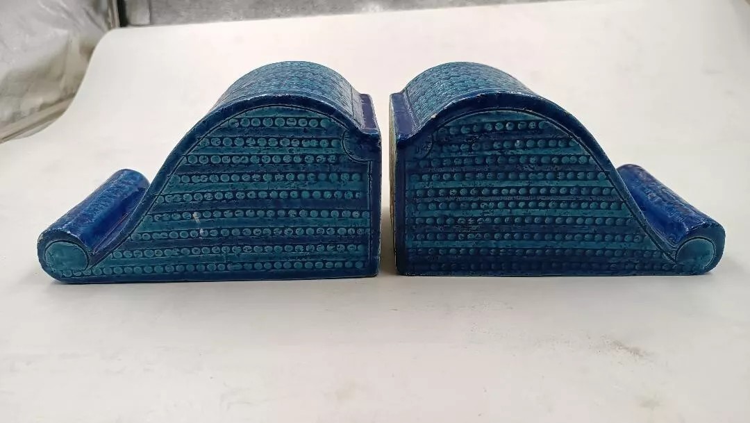 Serre-livres En Céramique Bitossi Londi Des Années 70