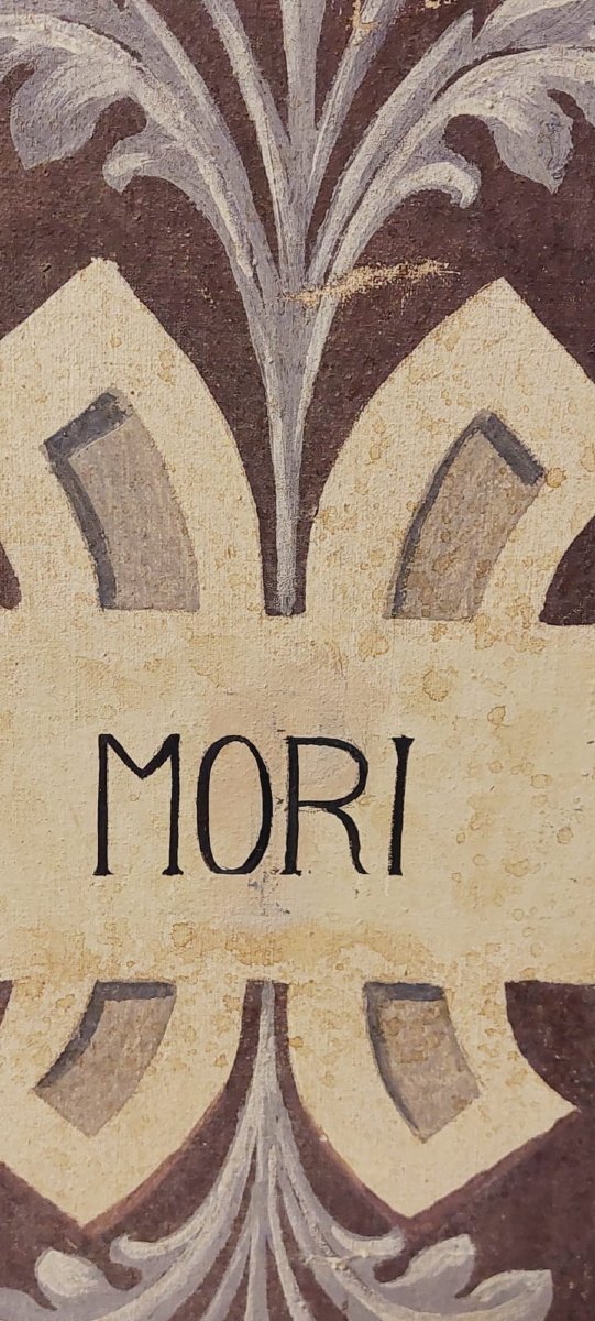 Memento Mori Large Skeleton Painted In Tempera On Canvas 18th Century. Italy-photo-4