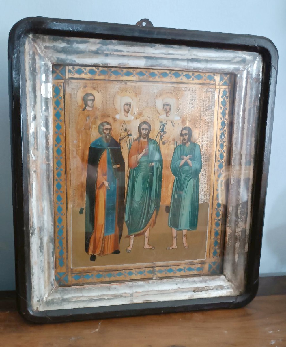 Old Russian Icon, Early 19th Century