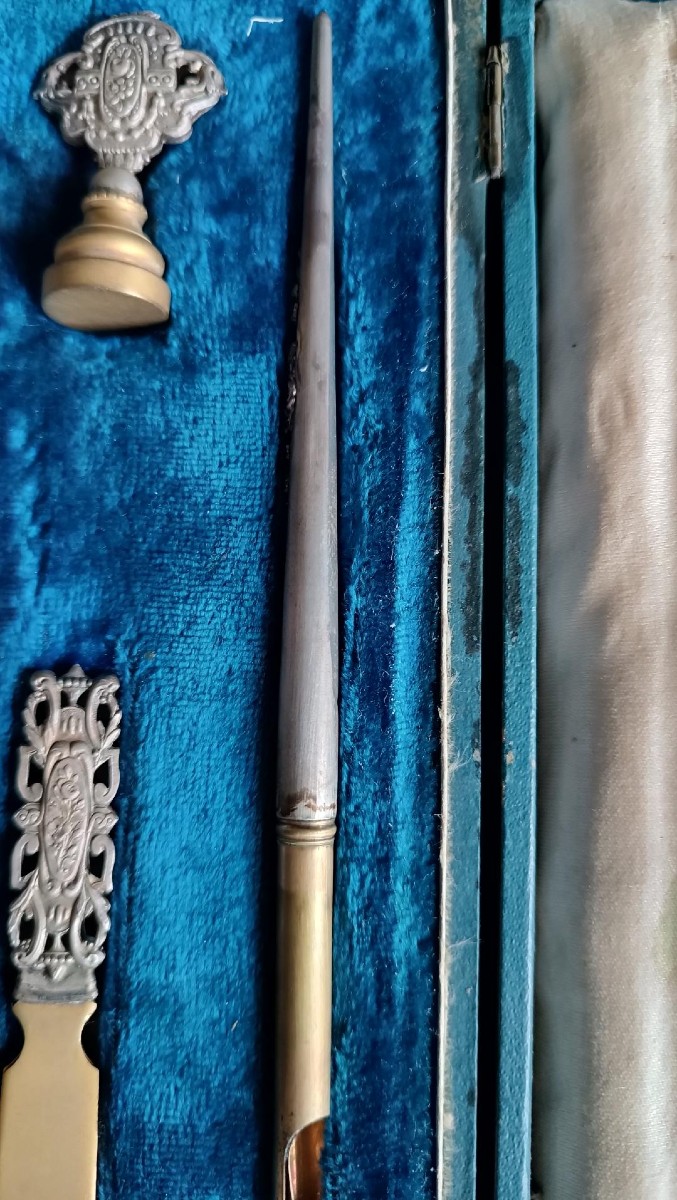 Johan Faber Paris Writing Set Early 1900's-photo-2
