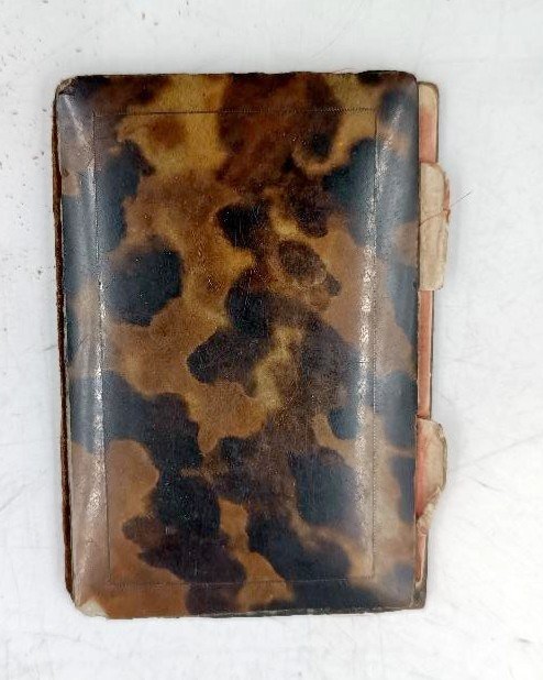  Small Case, In Tortoiseshell And Silver, 19th Century-photo-2